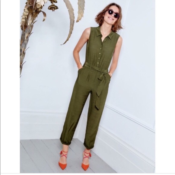 boden khaki jumpsuit